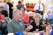 St Margarets Uniting Church and Holy Cross Anglican Church joint Christmas lunch.